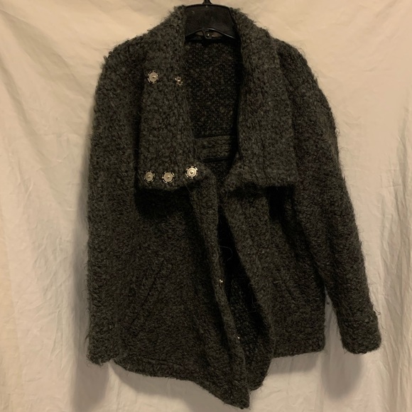 IRO “Argane” Wool Blend Knit Jacket - Picture 2 of 8